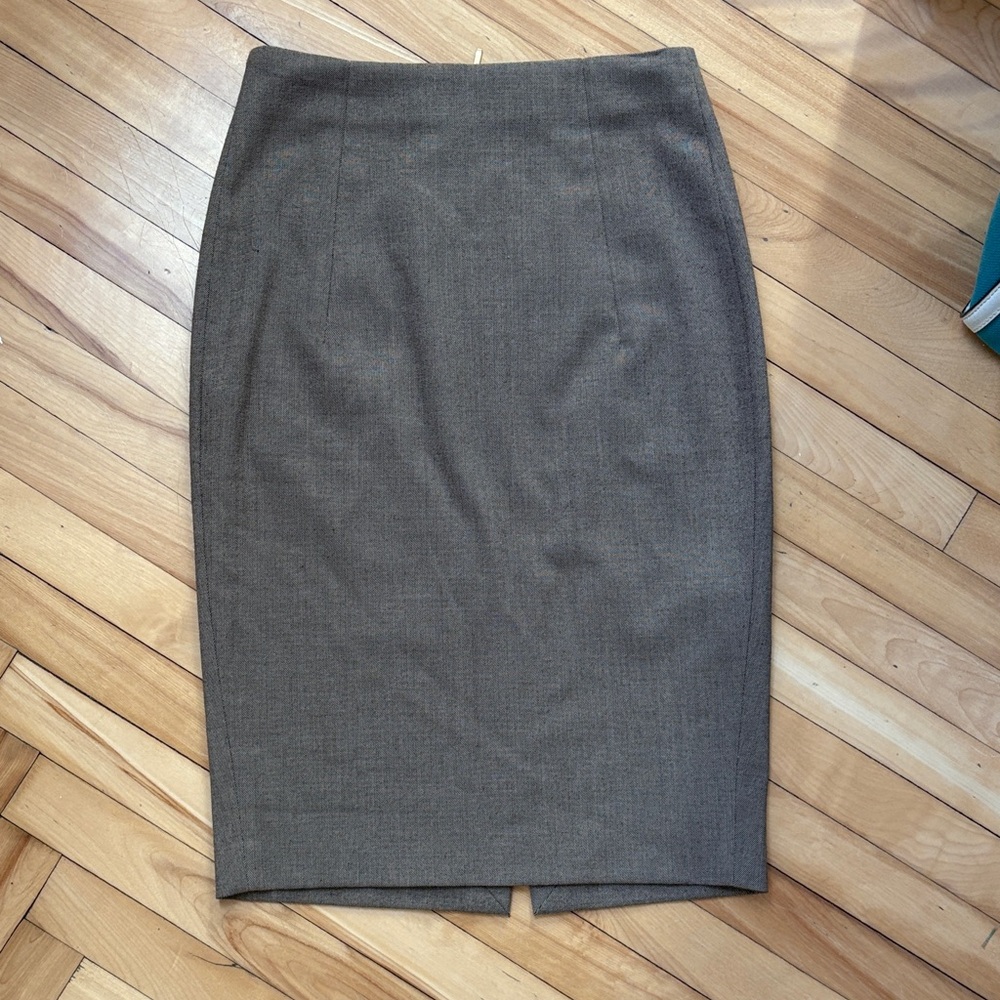 Mango Charcoal Pencil Skirt
